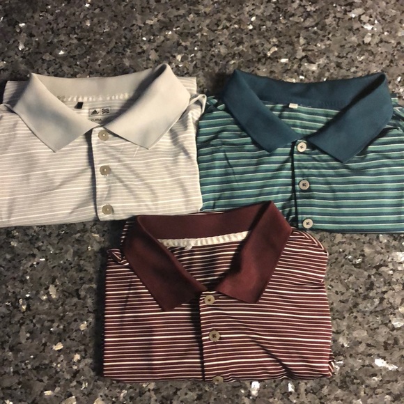 adidas Other - Bundle of 3 Men’s Adidas Climalite dress shirts